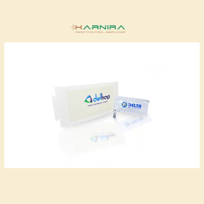 فرومون جذب شپره هندی با تله چسبی پروانه ای